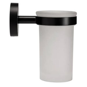 Croydex Flexi-Fix Epsom Black Tumbler and Holder (QM481821) - main image 3