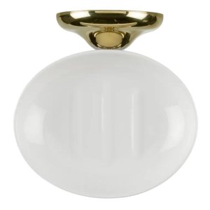 Croydex Flexi-Fix Grosvenor Gold Soap Dish and Holder - Gold (QM701903) - main image 3