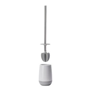 Croydex Swiper Loo Brush - White/Grey (AJ510022H) - main image 3