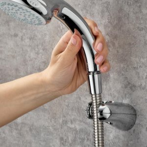 Mira Logic fixed to wall shower head holder - Chrome (2.1605.150) - main image 3