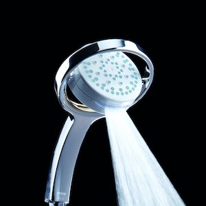 Mira 360m shower head - White/chrome (2.1688.001) - main image 3