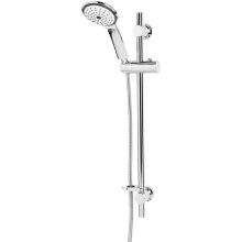 Bristan Casino Shower Kit with Single Function Large Handset - Chrome (CAS KIT02 C)