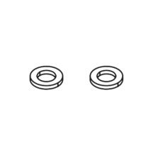 Bristan Hose Washers - Pair (20DP00258NTR-FEU09)