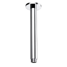 Bristan Round Ceiling Fed Shower Arm - 200mm - Chrome (ARM CFRD02 C)