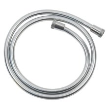 Croydex 1.5m Smooth PVC Shower Hose - Chrome (AM173040PB)