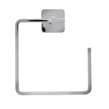 Croydex Flexi-Fix Camberwell Towel Ring - Chrome (QM921541)