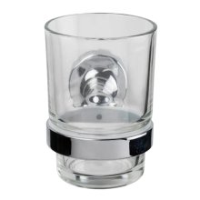 Croydex Flexi-Fix Worcester Tumbler and Holder - Chrome (QM461841)