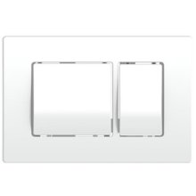 Fluidmaster T-Series Key Dual Flush ABS Plate - White (P43-0130-0240)