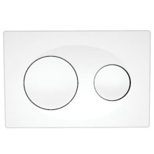 Fluidmaster T-Series Orbi Dual Flush ABS Plate - White (P40-0130-0240)