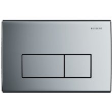 Geberit Kappa50 dual flush plate - polished bright chrome (115.260.21.1)