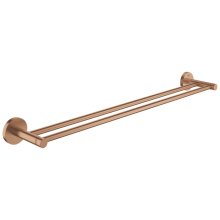 Grohe Essentials Double Towel Rail - Brushed Warm Sunset (40802DL1)