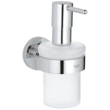 Grohe Essentials Soap Dispenser With Holder - Chrome (40448001)