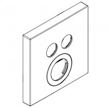 Hansgrohe cover plate escutcheon square - chrome (92217000)