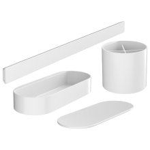 Hansgrohe WallStoris Bathroom Bundle - Matt White (27968700)