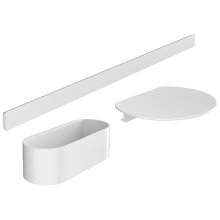 Hansgrohe WallStoris Bathtub Bundle - Matt White (27966700)