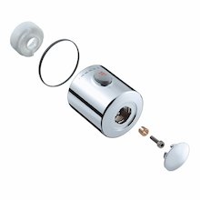 Hansgrohe Ecostat 1001 temperature control handle - chrome (96217000)