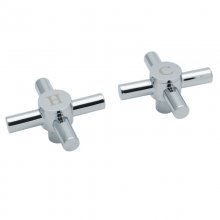 iflo Calm Handles (Pair) - Chrome (485603)