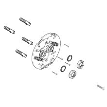 Mira Opero Backplate Assembly (1944.007)