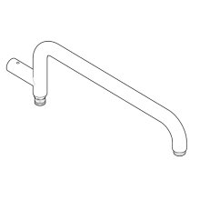 Mira Calibre overhead shower arm (1678.352)