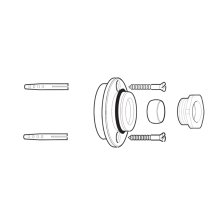 Mira compression/back plate assembly (441.66)