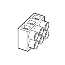 Mira terminal block assembly (1644.099)