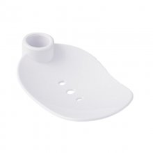 MX 22mm/25mm soap dish - white (HJ1)