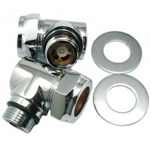 Ultra inlet elbow & non return valve chrome (SA30918S)