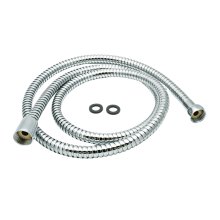 Uniblade 1.5m shower hose - polished chrome (SKU13)