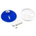 AKW 32mm soap dish and shelf kit assembly - white (23186) - thumbnail image 1