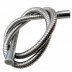 Aqualisa 1.25m shower hose - chrome (910416) - thumbnail image 1