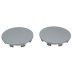 Aqualisa control knob end caps (pair) (518120) - thumbnail image 1