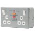 BG 13A 2 Gang Switched Socket With RCD (MC522RCD-01) - thumbnail image 1