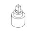 Bristan 35mm Cartridge (81E00140-000-001) - thumbnail image 1