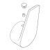 Bristan Handle Assembly (5502057) - thumbnail image 1