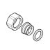 Bristan Nut & Adaptor - Pair (691045973002) - thumbnail image 1