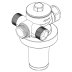 Bristan Pressure Reducing Valve (BSTPRV180615) - thumbnail image 1