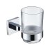 Bristan Square Tumbler & Holder - Chrome (SQ HOLD C) - thumbnail image 1