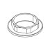 Bristan Tap Cartridge Lock Nut (2131521400) - thumbnail image 1