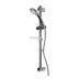 Croydex Amalfi Three Function Shower Set - Chrome (AM251841) - thumbnail image 1