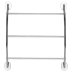 Croydex Flexi-Fix Britannia Curved Towel Rack - Chrome (QM261641) - thumbnail image 1