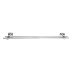 Croydex Flexi-Fix Camberwell Double Towel Rail - Chrome (QM922941) - thumbnail image 1