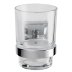 Croydex Flexi-Fix Chester Tumbler and Holder - Chrome (QM441841) - thumbnail image 1