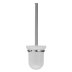 Croydex Hampstead Toilet Brush and Holder - Chrome (QM642441) - thumbnail image 1