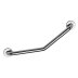 Croydex Stainless Steel Angled Grab Bar - Chrome (AP501341) - thumbnail image 1