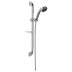 Croydex Three Function Shower Set - Chrome (AM150941) - thumbnail image 1