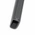 Daryl bathscreen bubble seal 1600mm - dark grey (750/050) (200595) - thumbnail image 1