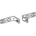 Geberit 8/12cm fastening brackets (243.346.00.1) - thumbnail image 1