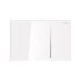 Geberit Sigma70 flush plate - white glass (242.813.SI.1) - thumbnail image 1