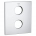 Grohe Allure escutcheon - square - chrome (47785000) - thumbnail image 1