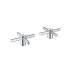 Grohe Atrio Cross Handles - Chrome (18026003) - thumbnail image 1